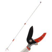 Stocker Art. 510 - Coupe-branches t&eacute;lescopique de 180-300&nbsp;cm - coupe &agrave; enclume - orientable