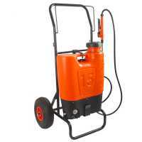 Pulv&eacute;risateur &eacute;lectrique Stocker avec chariot - Capacit&eacute; r&eacute;servoir 15L, max 5 bars