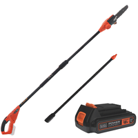 &Eacute;lagueuse &agrave; batterie sur perche Black &amp; Decker GPC1820L20-QW 18V - batterie 2 Ah