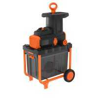 Black & decker BEGAS5800-QS - Broyeur électrique - 2800 W - Rouleau avec bac de ramassage