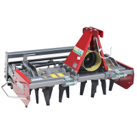 Herse rotative RF130 - largeur de travail 130 cm -12 lames S&eacute;rie l&eacute;g&egrave;re - Rouleau &agrave; cage