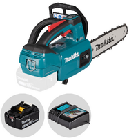 Makita DUC254 - Tron&ccedil;onneuse &agrave; batterie 18 V  3 Ah - Guide 25 cm