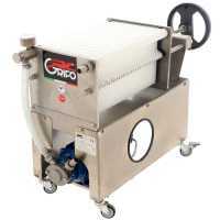 Grifo Professional FCP30-Olio - Filtre &agrave; plaques pour huile sur chariot - Pompe INOX