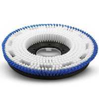 DISQUE BROSSE DE LAVAGE, MEDIUM/SOUPLE, BLEU/BLANC, 430¬MM