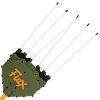 Peigne vibreur &eacute;lectrique &agrave; batterie Oliviero Flex Basic t&eacute;lescopique, perche aluminium fixe 240 cm