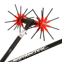 Peigne vibreur &eacute;lectrique Agrotechnic X.4 Full Carbon - perche carbone 200 cm - l&eacute;ger