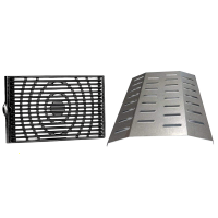 Grille en fonte suppl&eacute;mentaire + diffuseur de chaleur ADELAIDE 4 PREMIU
