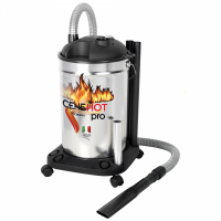 Aspirateur &agrave; cendre souffleur RIBIMEX Cenehot - Filtre m&eacute;tallique pour cendres chaudes