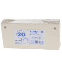 Type 20 - Cartons filtrants Rover pour pompes avec filtre Pulcino -  20x10 cm - 10 pi&egrave;ces