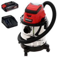 Einhell TC-VC 18/20 Li - Aspirateur solides et liquides &agrave; batterie - 18V 2,5Ah