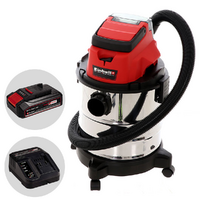 Einhell TC-VC 18/20 Li - Aspirateur solides et liquides à batterie - 18V 2,5Ah