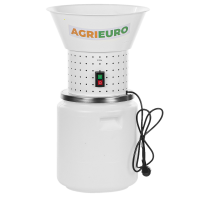 Moulin &eacute;lectrique Agrieuro AG004 - moulin &agrave; c&eacute;r&eacute;ales - moteur &eacute;lectrique 1120W - 1,5HP - 230V