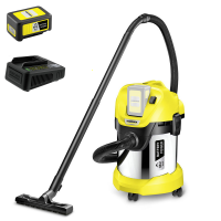 Karcher WD 3 Premium Battery 36 V - Aspirateur multi-usage &agrave; batterie - solides, liquides et souffleur