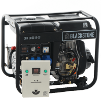 BlackStone OFB 6000 D-ES - Groupe &eacute;lectrog&egrave;ne Monophas&eacute; Diesel - 5.3 kw - Cadran ATS inclus