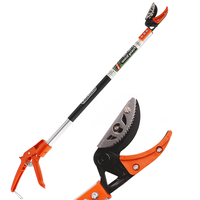 GeoTech FP-80 - Coupe-branches sur perche fixe avec syst&egrave;me coupe-maintien