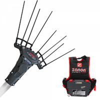 Zanon Albatros AL300 - Peigne vibreur à batterie au Lithium - Perche télescopique 210 - 340cm