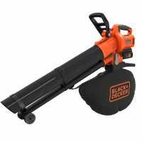 Black & Decker BCBLV3625L1 - Souffleur aspirateur à feuilles sur batterie 36 V 2.5 Ah
