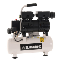 BlackStone SBC 09-07 - Compresseur d'air &eacute;lectrique silencieux