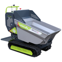 Brouette motoris&eacute;e sur chenilles MCH H560C-GX - Benne dumper hydraulique 500 kg