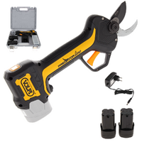 S&eacute;cateur electrique avec batterie Volpi PV295 - 2 batteries incluses - 14.4V 2.5Ah