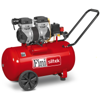 Fini Siltek 50 - Compresseur d'air &eacute;lectrique - Cuve 50 L - Pression 8 Bars