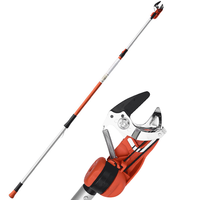 Bahco ATP 230-410 - &Eacute;chenilloir d'&eacute;lagage professionnel - perche t&eacute;lescopique de 230-410&nbsp;cm - &Oslash;&nbsp;32&nbsp;mm - &eacute;chenilloir