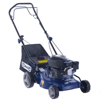 BullMach PARIS - 40 IS - Tondeuse &agrave; gazon thermique tract&eacute;e - Moteur thermique 4HP - Coupe 40 cm