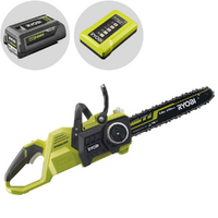 Ryobi RY36CSX35A-150 - Tron&ccedil;onneuse &agrave; batterie  36V 5 Ah - Guide de 35 cm