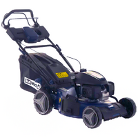 BullMach ACHILLE - 51 H - Tondeuse &agrave; gazon thermique tract&eacute;e - 4 en 1 - Moteur Honda GCVx200