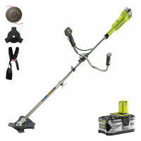Ryobi RBC18X20B4F - D&eacute;broussailleuse &agrave; batterie - 18 V - 4 Ah