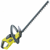 Taille-haies &eacute;lectrique &agrave; batterie RYOBI - 18V - lame de 45cm - SANS BATTERIE SANS CHARGEUR