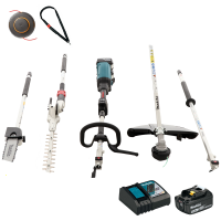 Makita DUX60 - D&eacute;broussailleuse &agrave; batterie multifonction - 36 V - 3 Ah