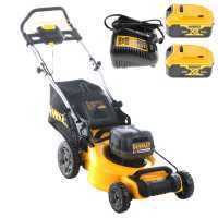 Tondeuse &agrave; gazon sur batterie DeWalt DCMW564P2-QW -2 Batteries 18V/5Ah - Largeur de coupe 48 cm