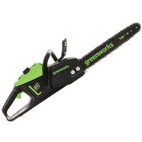 GreenWorks GD60CS40  - Tronçonneuse à batterie - 60V- lame de 41cm - SANS BATTERIE NI CHARGEUR