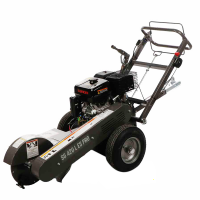 BlackStone SG 420 L ES PRO -  Rogneuse de souches - Moteur Loncin de 420 cm3 - Disque de coupe avec 8 marteaux en carbure de tungst&egrave;ne