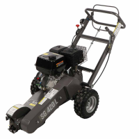 BlackStone SG 420 L - Rogneuse de souches - Moteur Loncin de 420 cm3 - Disque de coupe avec 8 marteaux en carbure de tungst&egrave;ne