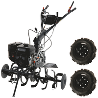 Motobineuse BlackStone MHG 2400 avec moteur thermique &agrave; essence de 212cm3