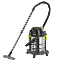 Ryobi R18WDV-0 - Aspirateur multifonction &agrave; batterie pour solides et liquides - 18 V - Bidon 18 L - SANS BATTERIE NI CHARGEUR