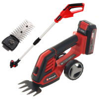 Cisaille &agrave; gazon &agrave; batterie avec perche Einhell GE-CG 18/100 Li T