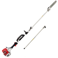 Perche &eacute;lagueuse thermique 2 temps GeoTech GT-2 33 L avec perche de rallonge - 33 cm3