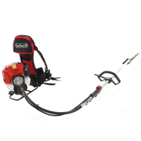 Taille-haies thermique sur perche &agrave; dos et &agrave; 2 temps GeoTech GT-2 52 BP - 52 cm3