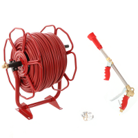 Enrouleur de pulvérisation pétale avec tuyau 100 mt - 40 bars lance Mitra professionnelle futaies