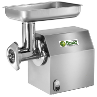 Fimar TC 12C - Hachoir &agrave; viande &eacute;lectrique - 230 V - 1 CV - Groupe de hachage INOX - Sans inverseur de marche