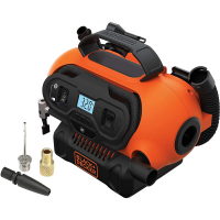 Black &amp; Decker BDCINF18N-QS - Compresseur d'air portatif Oilless Multi-alimentation - 11 Bars Max