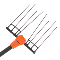 Jolly Italia V50X  - Peigne vibreur &eacute;lectrique &agrave; batterie - 12V - Perche fixe de 2,3 mt et rallonge Step-Up