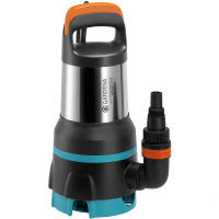 Gardena Acquasensor 19500 - Pompe 2 en 1 pour eaux claires et eaux charg&eacute;es - en acier INOX