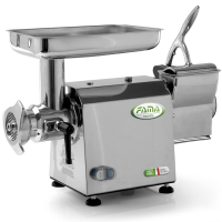 Fama TGI22 - Hachoir à viande électrique - Râpe intégrée - Groupe de hachage en acier inox - 230V