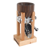 Eschenfelder n1210 150g - Floconneuse manuel en noix avec rouleau en acier inoxydable