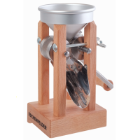 Floconneuse &agrave; entonnoir manuelle en aluminium Eschenfelder avec rouleaux en acier inoxydable