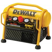 Compresseur d'air &eacute;lectrique compact portatif DEWALT DPC6MRC-QS - moteur de 1.5 CV - cuve de 6 lt